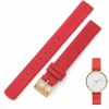 Online THEAGE Theage 12Mm Leather Calfskin Women'S Watch Band Straps Replacement For Skagen