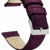 Wholesale BARTON WATCH BANDS Barton Watch Bands 14Mm Merlot - Alligator Grain - Quick Release Leather Watch Bands