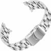 Wholesale SINAIKE 20Mm 22Mm Premium Stainless Steel Watch Band Curved Ends Tapered Metal Strap Replacement Bracelet With Deployment Double Flip Lock Buckle