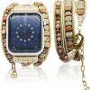 Online Nearawing Nearawing Boho Watch Band Compatible With Apple Watch Bracelet Band 38Mm 40Mm 41Mm Nature Stone Multi-Layer For Women Wrap Bracelet Wristband For Iwatch Series 8 7 6 Se 5 4 3 2 1