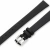 New Hadley-Roma Hadley-Roma Women'S Lsl978Ra 120 12-Mm Black Satin Grained Leather Watch Strap