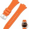 New Strapseeker Strapseeker Waffle Prx Silicone Rubber Watch Band- Compatible For Tissot Prx 40Mm - Quick- Release Replacement Watch Strap For Tissot Powermatic 80 Series - 12Mm-Watch Band For Men & Women