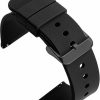 Clearance BREAK Silicone Watch Band 20Mm Quick Release Rubber Watch Bands For Men Women