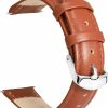 Wholesale BUREI Burei Quick Release Leather Watch Bands,Vintage Leather Watch Strap,Replacement Strap 20Mm (Brown)