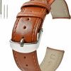 New Bellawish Quick Release Leather Watch Band 20Mm 22Mm Genuine Leather Watch Strap For Men Women