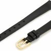 New Hadley-Roma Hadley-Roma Women'S 11Mm Leather Watch Strap, Color:Black (Model: Lsl702Ra 110)