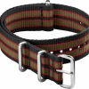 Wholesale Archer Watch Straps Archer Watch Straps - Classic Military Style Nylon Watch Strap - Choice Of Color And Size (18Mm, 20Mm, 22Mm, 24Mm)