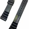 Best NewLife Newlife 24Mm Black Rubber Pvc Material Watchband | Comfortable, Thick, Heavy Duty, And Durable Replacement Wrist Watchstrap That Brings To Any Watch For Men And Women