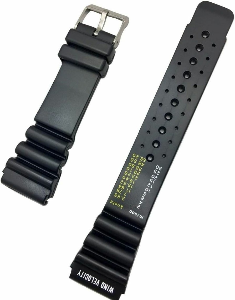 Best NewLife Newlife 24Mm Black Rubber Pvc Material Watchband | Comfortable, Thick, Heavy Duty, And Durable Replacement Wrist Watchstrap That Brings To Any Watch For Men And Women