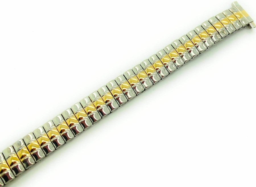 Wholesale Stretch Watch Bands 12Mm Up To 14Mm Ladies Shiny Stainless Steel Stretch Expansion Watch Band