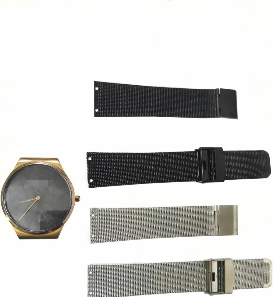 Wholesale NZZXTO Nzzxto Replacement Watch Band For Bering Uni Watch With Screw Slim Strap 20Mm-18Mm (Hole Spacing 12Mm)