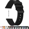 Best Fullmosa Fullmosa Rubber Watch Bands 18Mm 19Mm 20Mm 22Mm 24Mm, Quick Release Silicone Watch Band For Men Women