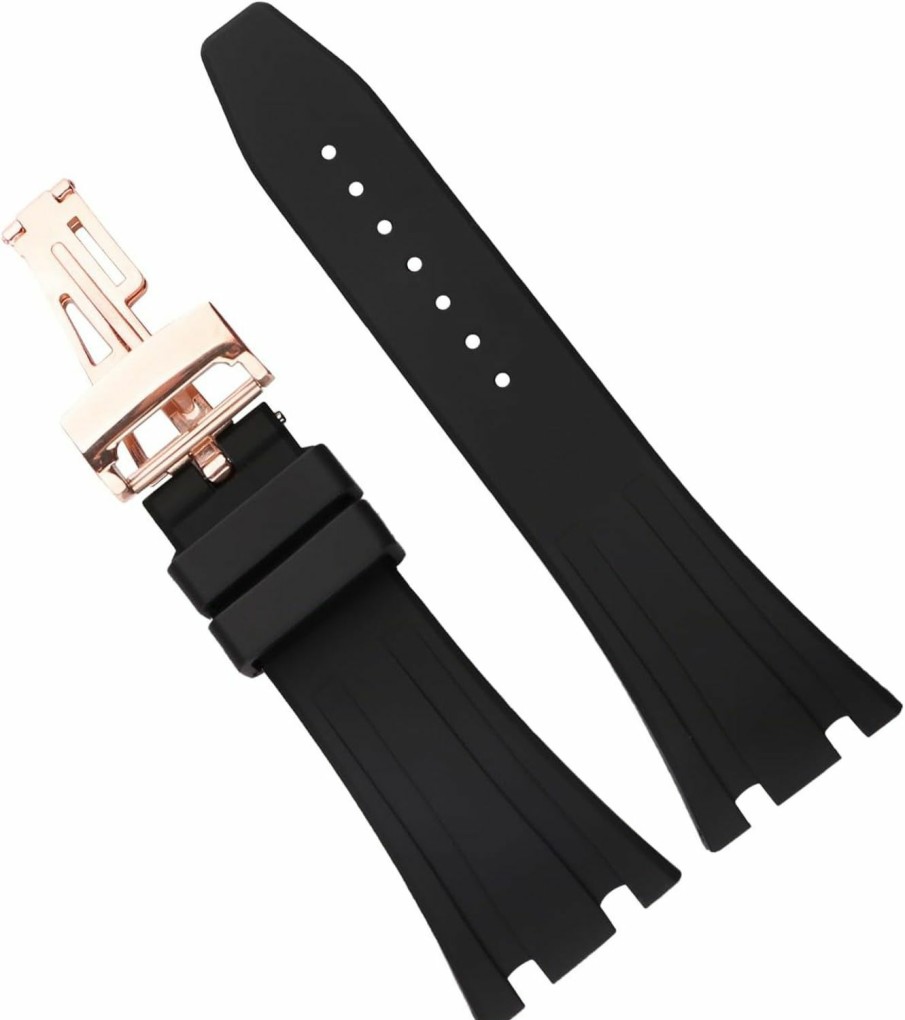 Clearance Topuly Topuly 28Mm Rubber Watch Band Replacement For Audemars Piguet Royal Oak Offshore Ap 15703 15710 15400 26470 26400 Silicone Strap Wirstband Accessories For Men And Women