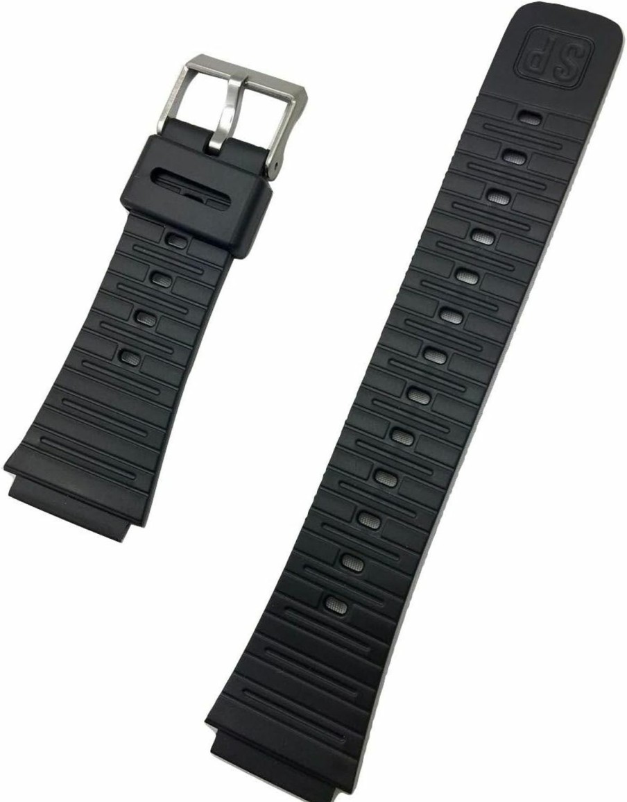 Hot NewLife Newlife 20Mm Black Rubber Pvc Material Designed Watch Band | Comfortable And Durable Replacement Wrist Strap That Brings To Any Watch For Men And Women