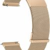 New Meliya Meliya Metal Watch Bands, 20Mm 22Mm Quick Release Watch Strap, Stainless Steel Mesh Replacement Band For Women Men