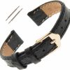 Best Gilden Gilden 10-13Mm Ladies Flat Stitched Distressed Leather Calfskin Watch Strap Fs52