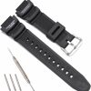 Online RCNZWQB Resin Watch Band Compatible With Casio Sgw 300 400 500 Ae 1000 1200 Men'S Waterproof Sport Rubber Replacement Strap 18Mm Bracelet