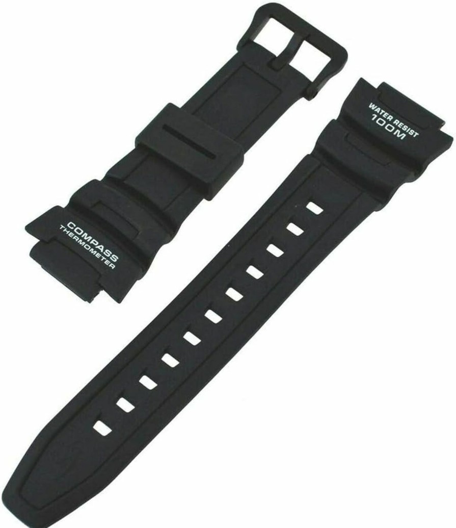 Wholesale Casio Genuine Replacement Casio Watch Band Black Rubber Strap #10431875 Sgw-500 Sgw-500H-1B