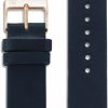 Clearance Maven Quick Release Genuine Leather Watch Bands And Minimal Design Straps 16Mm 20Mm Width With Brushed Stainless Steel Buckle