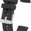 Online NBONAL Nbonal Silicone Watch Band With Quick Release For Women Men Soft Thin Strap For Replacement(20Mm-Black)