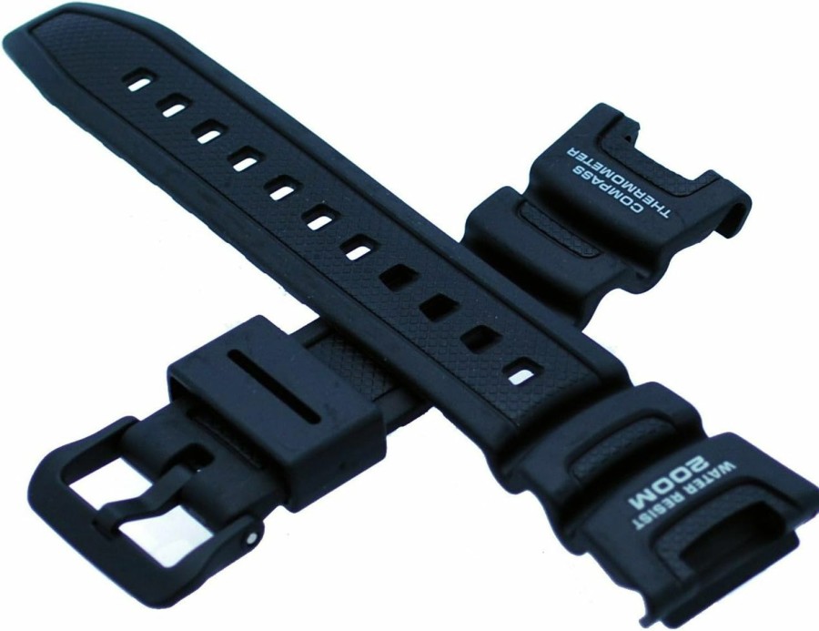 Best Casio Genuine Casio Replacement Watch Strap 10304195 For Casio Watch Sgw-100-1Vh