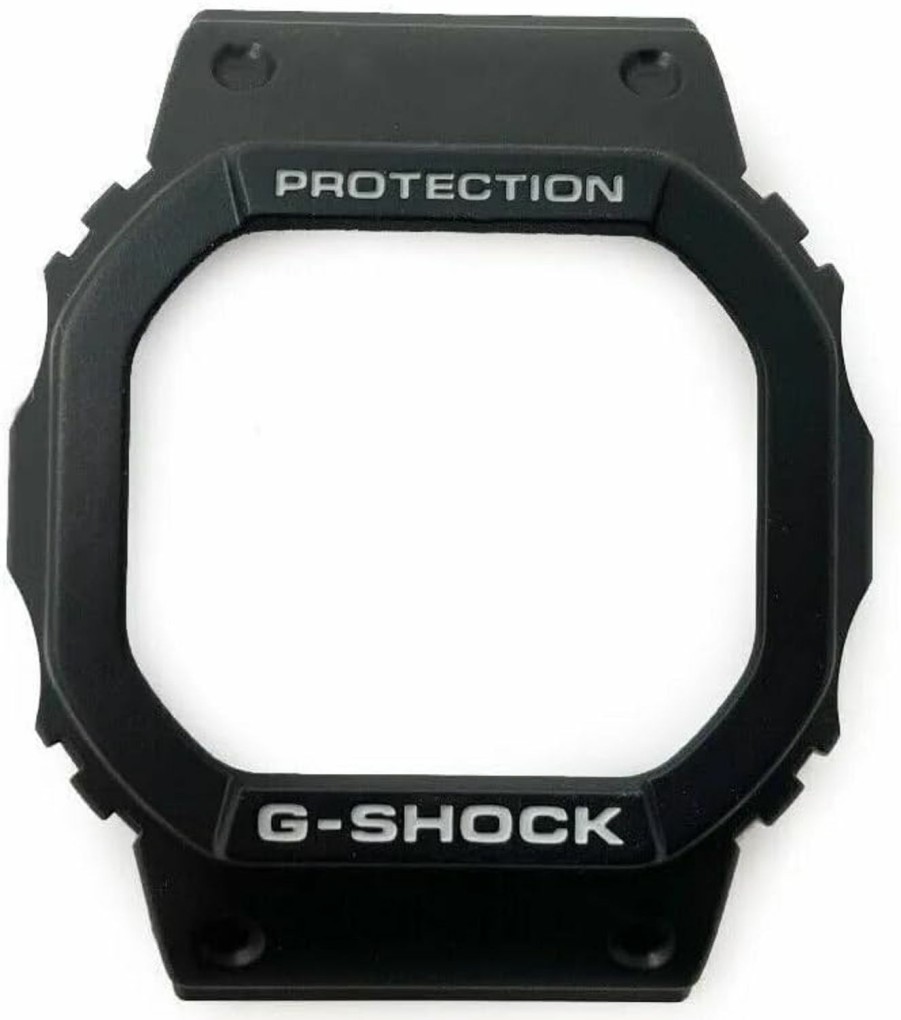 New Casio Genuine Bezel Replacement G-Shock G Shock Dw-5600E Casio Casio Black Black 74236776 Parts Genuine Parts