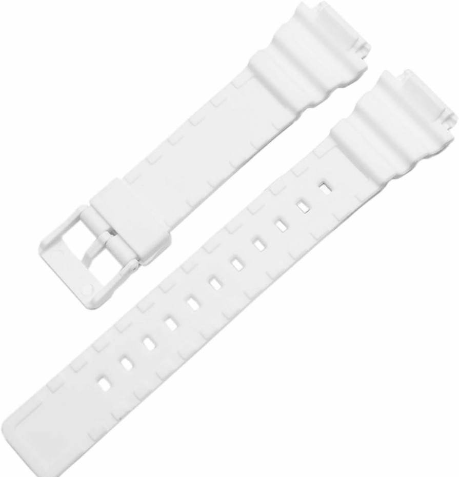 Hot uEmoh Uemoh Waterproof Natural Resin Replacement Watch Band For Women'S Casio Mrw-200H