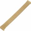 New Voguestrap Voguestrap Tx921Y Allstrap 15-19Mm Gold Long-Length Tapered Expansion Watchband