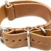 Hot Da Luca Made In Usa Shell Cordovan Military Watch Strap (Matte Buckle) 18Mm 20Mm 22Mm 24Mm 26Mm