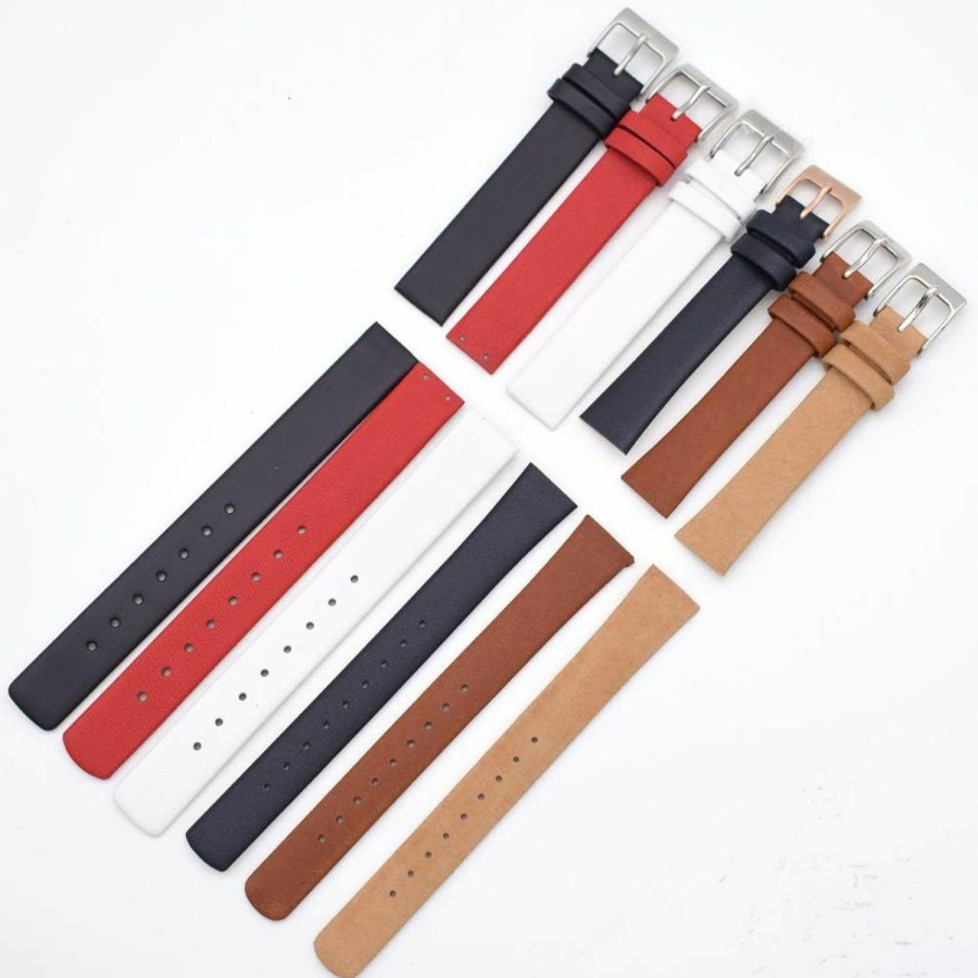 Hot bullish 14Mm Screwing Genuine Leather Watch Strap Replacement For Skagen