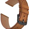 Wholesale YILED Leather Watch Bands 20Mm 22Mm Quick Release Watch Strap, Classic Genuine Leather Wristband For Women Men