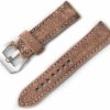 New StrapHabit Distressed Canvas Quick Release Watch Band - Full Grain Leather Watch Strap - Military Watch Band For Men And Women, 20Mm 22Mm