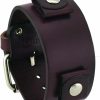 Online Nemesis Nemesis Gb-P Uni Purple Wide Leather Cuff Wrist Watch Band