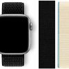 Wholesale QAZSUOLEN 2 Pack Sport Band Nylon Loop Wristband For Apple Watch Se/7/6/5/4/3/2/1,(38Mm~45Mm) Bracelet For Women And Men