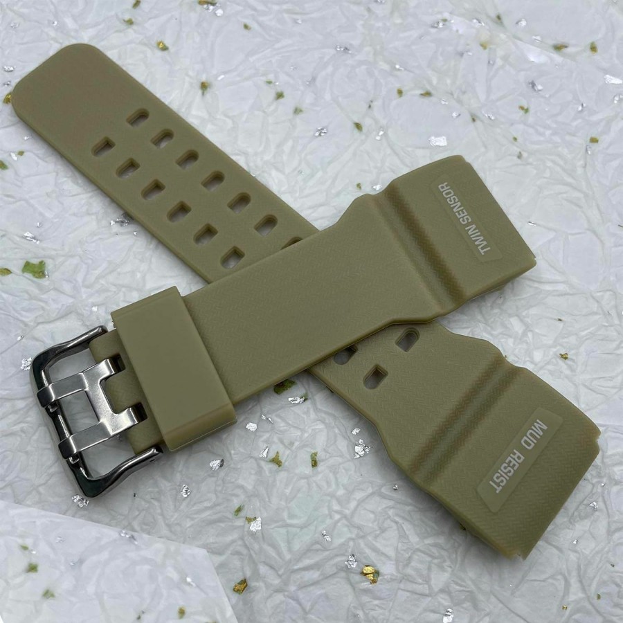 Online Rihahisy Natural Rubber Strap/Replacement Watch Band For Casio Men'S G-Shock Master Of G Mudmaster Twin Sensor Sports Watch Gg-1000/ Gwg-100/ Gsg-100 Series Watch Strap