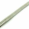 Best Stretch Watch Bands 12Mm Up To 14Mm Ladies Shiny Stainless Steel Stretch Expansion Watch Band