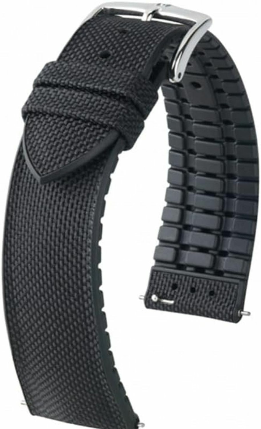 Online BUZZUFY Buzzufy Hirsch Arne L Black Watch Strap 20 Mm 0925090050-2-20