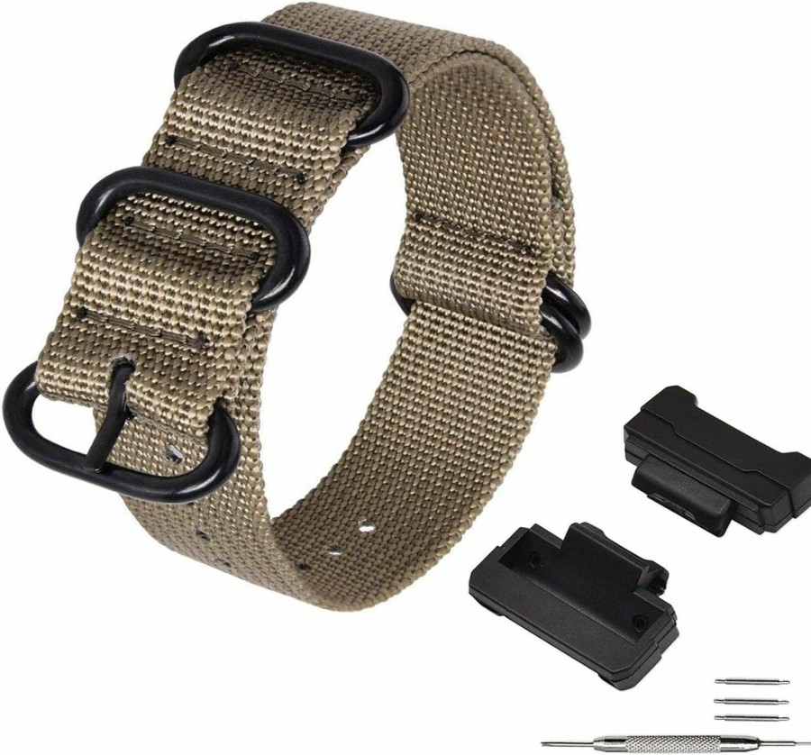 Hot Abanen Yooside Nylon Watch Band With Stainless Steel Buckle For Casio G-Shock Dw-5600/8900/6900,Ga-100/110/120,Gb-5600,Gw-S5600/M5600,Gr-8900