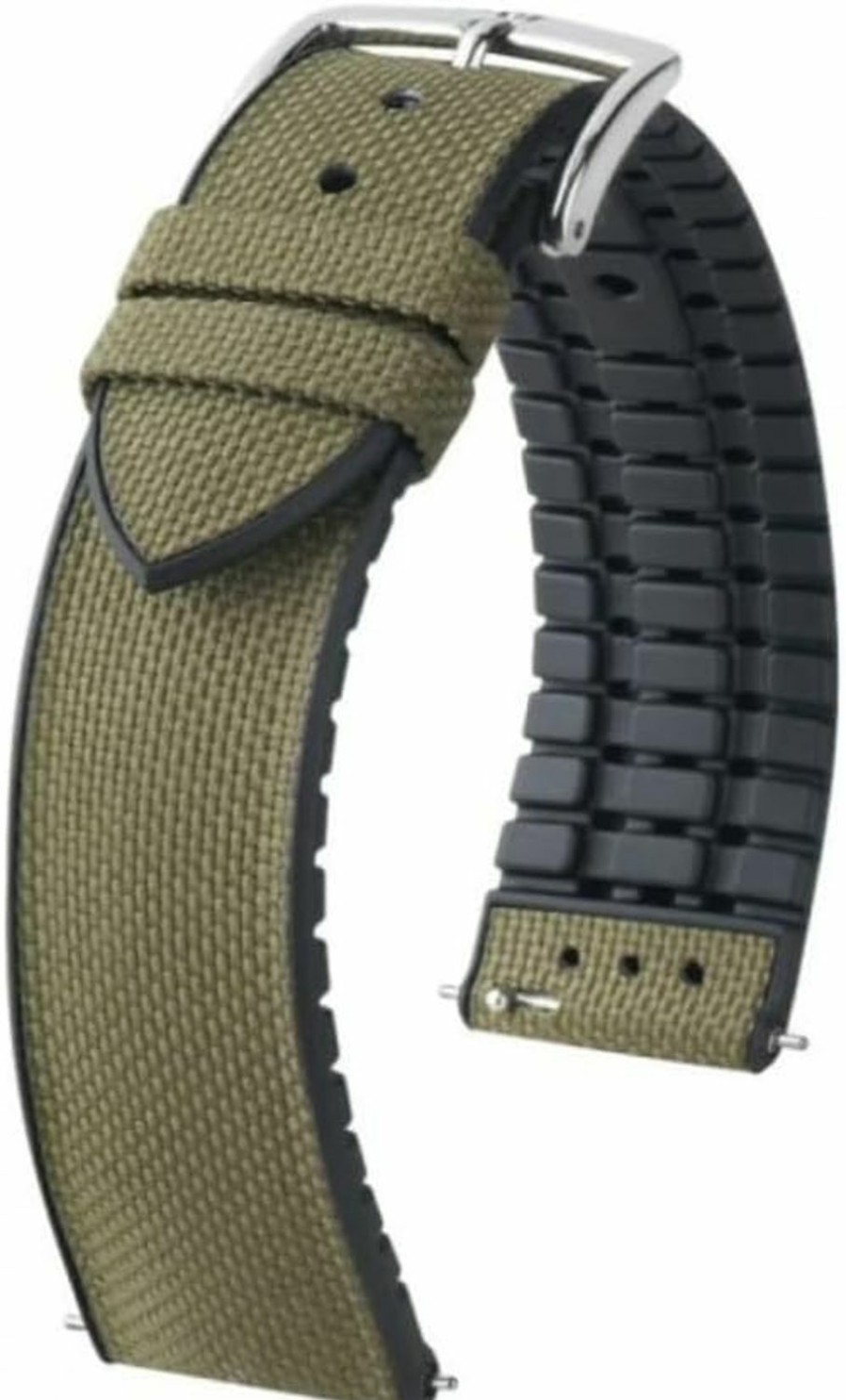 Clearance BUZZUFY Buzzufy Hirsch Arne L Animal Free Green Watch Band Strap 20 Mm 0925090040-2-20