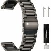 Online JUSUTEK 2024 Universal Titanium Alloy Watch Band 16/18/20/22Mm Metal Watchband Quick Release Strap Watch Band Titanium Bands Compatible For Men Women