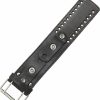 New Nemesis Nemesis Flbb 51Mm Faded Wide Xl Stitched Patent Leather Black Watch Bracelet