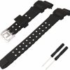 Clearance Topuly Topuly Resin Watch Band Replacement For Casio G Shock 10455201 Gw9400 Gw-9400 Gw-9400-1 Gw-9400Bj-1 Gw-9400J-1 Rangeman Gw-9200 Gw-9300 G-9400 Strap Wirstband Accessories For Men And Women