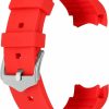 New Kai Tian Durable 18Mm 20Mm 22Mm 24Mm Silicone Universal Curved End Watch Bands Strap Black White Green Blue Brown Orange Red Grey Solid Bracelet For Men Women