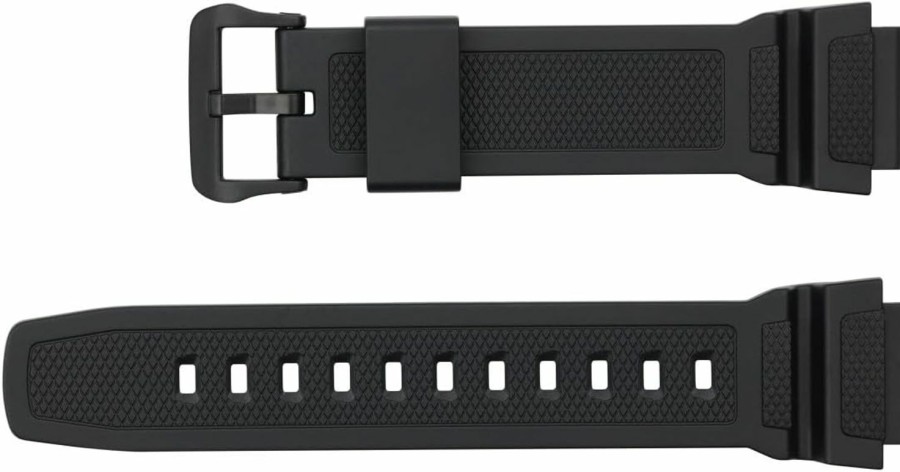 Best BUZZUFY Buzzufy Watch 10559534 Black Band Plastic Strap 20 Mm Ae-1400Wh-1Av, Ae-1400Wh-9Av