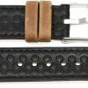 Hot Speidel 19Mm Brown/Black Pebbled Distressed Leather Watch Band Fits Timex Expedition