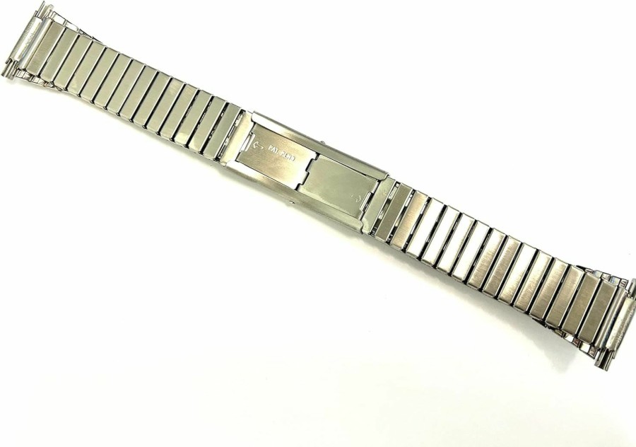 Clearance Timex Timex 16-20Mm Stainless Silver Expansion Fast Fit Strap Watch Band 6.8 Inches Long