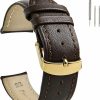 Online Euarnalie Leather Watch Band Vintage Genuine Leather Watch Strap 20Mm 22Mm Leather Replacement Bracelet For Men Women