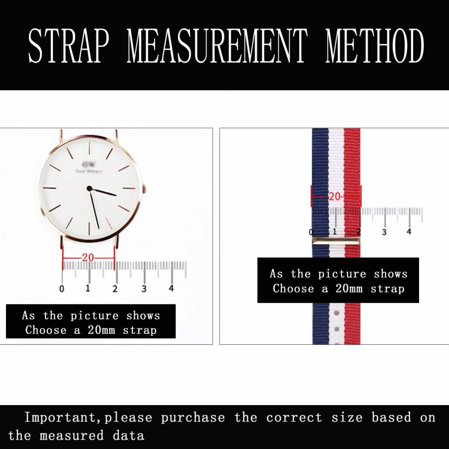 Best KHZBS Hkzbs Canvas Nylon Strap Accessories Are For Various Brand Watch Straps, Men'S, Women'S And Children'S Wristbands Watch Band 10Mm12Mm13Mm14Mm15Mm16Mm17Mm18Mm19Mm20Mm22Mm