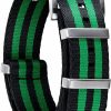 Wholesale BINLUN Binlun Nylon Watch Band Thick G10 Premium Ballistic Nylon Multicolor Replacement Watch Straps With Silver/Black Stainless Steel Buckle For Men Women