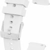 Wholesale NBONAL Nbonal Silicone Watch Band With Quick Release For Women Men Soft Thin Strap For Replacement(22Mm-White)